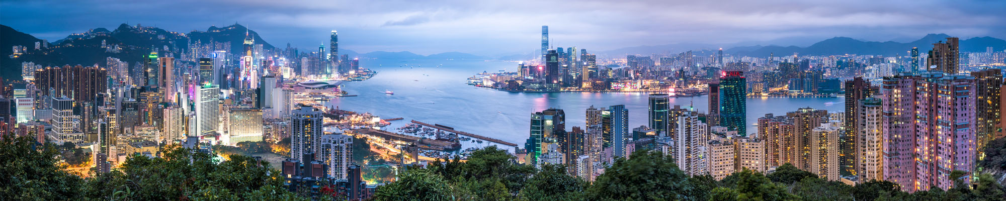 Typisches Foto für das Paket-Empfangsland Hong Kong